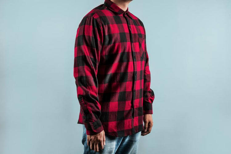 Chequered Red Shirt - hagsatf6